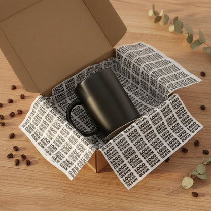 Baskılı Pelur Kağıt | Özel Logolu, Desenli Paketleme Kağıt - Kullanım Örneği | onaylabastir