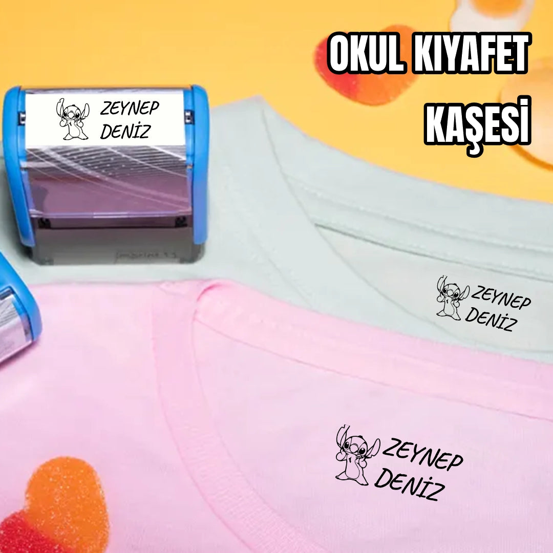 Okul Kıyafet Kaşesi - Çocuk İsim Kaşesi