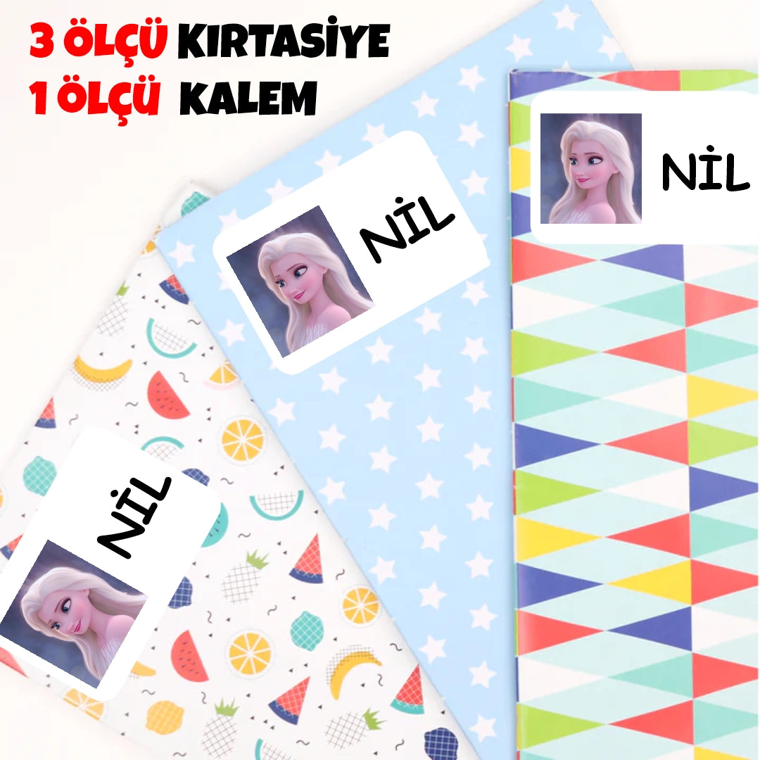 Okul Sticker & Etiket |Kişiye Özel Okul Etiketi | İsimli Sticker & Etiket