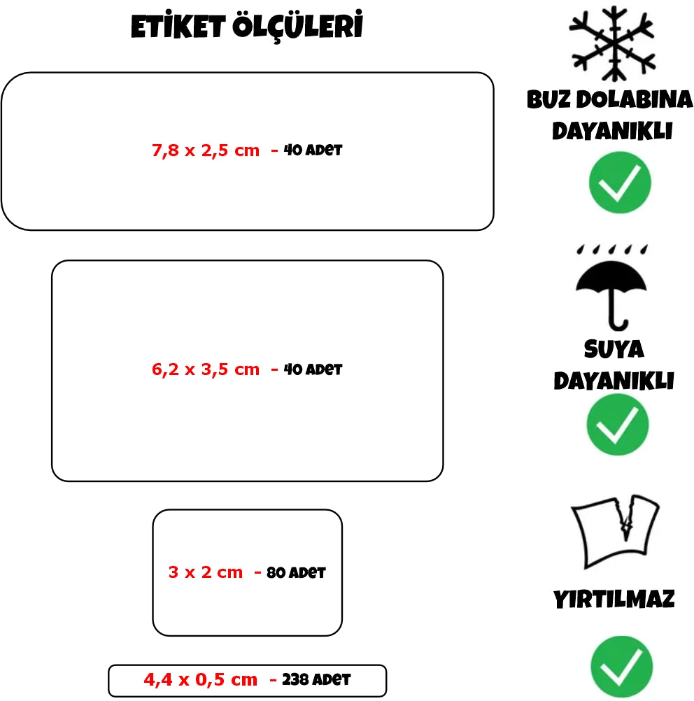 Okul Sticker & Etiket |Kişiye Özel Okul Etiketi | İsimli Sticker & Etiket
