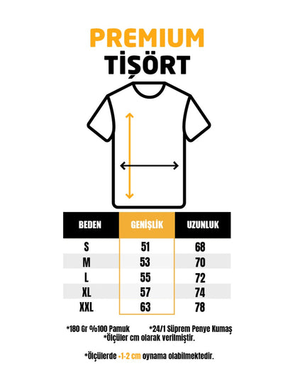 Premium Tişört Siyah (Özelleştirilebilir)