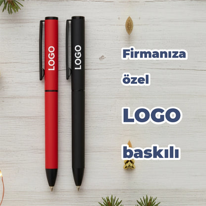 Yılbaşı Özel Tasarım Kalem – Baskısız, İsim Baskılı veya Logo Baskılı