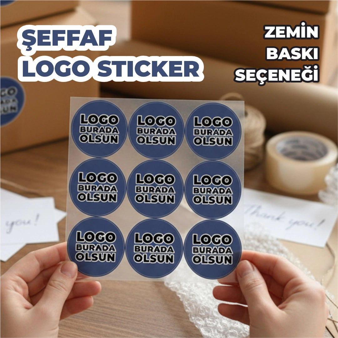 Şeffaf Etiket & Sticker
