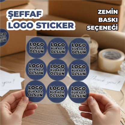 Şeffaf Etiket & Sticker