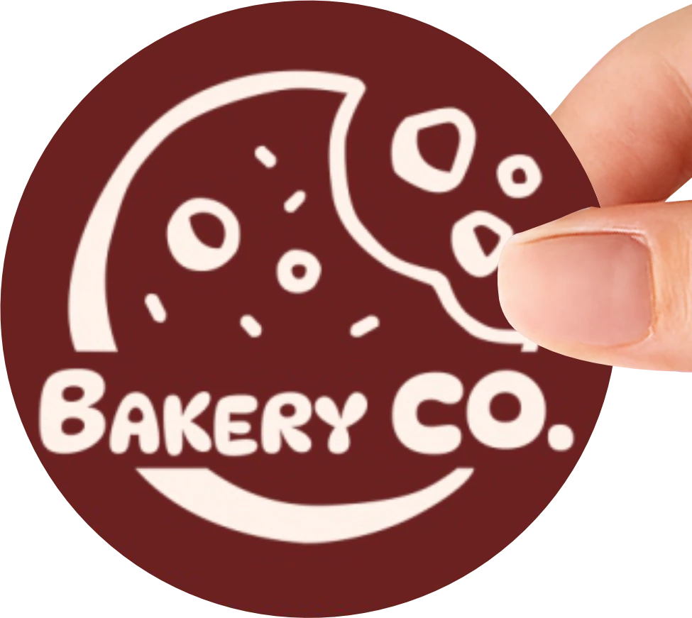 Sticker & Etiket | Yuvarlak · Kuşe Kağıt · Özelleştirilebilir