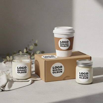 Sticker & Etiket Baskı | Yuvarlak · Kuşe Kağıt · Özelleştirilebilir