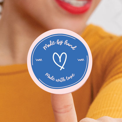 Kişiselleştirilmiş Yuvarlak Etiket & Sticker