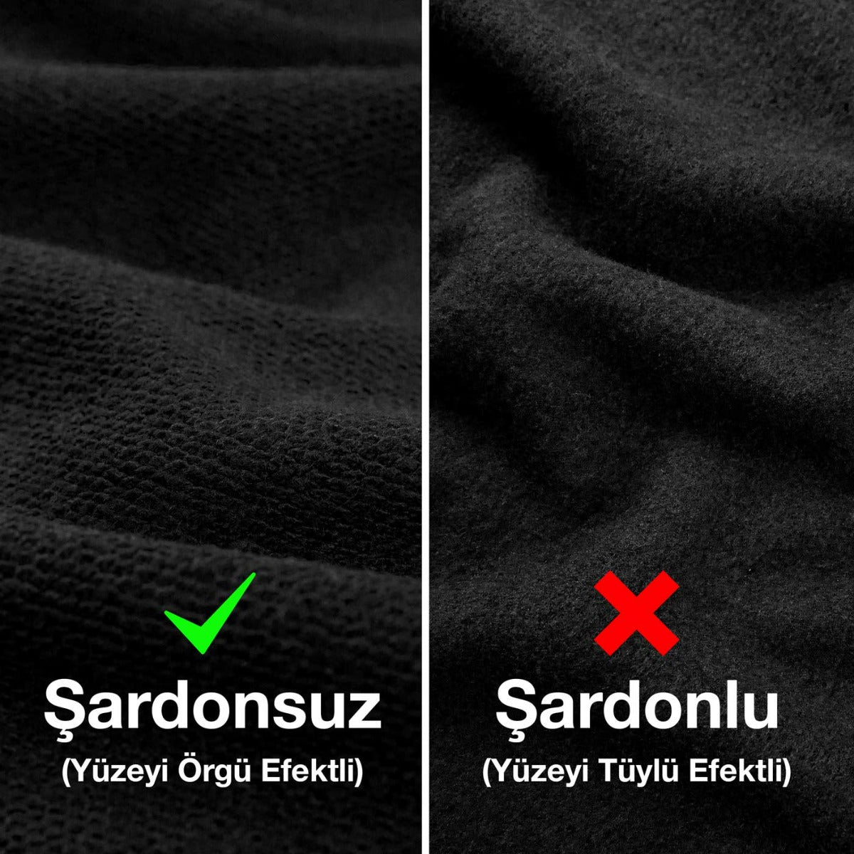 Baskılı Reglan Gövde Kapüşonlu Sweatshirt Kırmızı - 3 İplik Şardonsuz