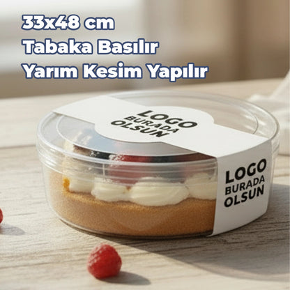 Gıda Ambalaj Etiketi | Özel Kesim & Logo Baskılı sticker