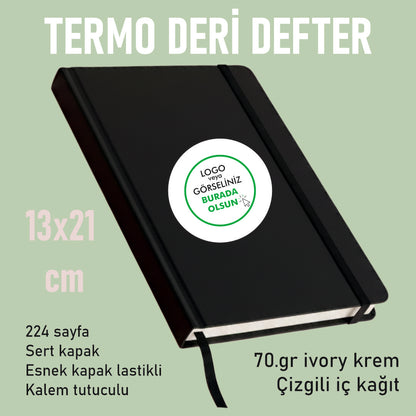 Yönetici Seti: Çanta, Kalem, Bloknot, Termo Deri Defter | Logo Baskılı