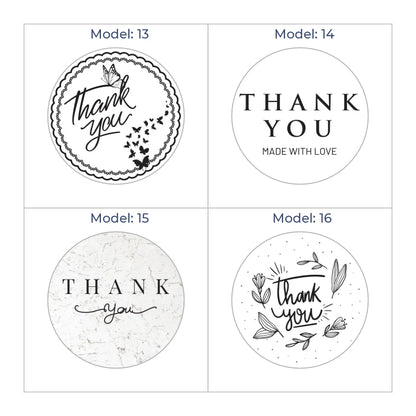 Thank you sticker