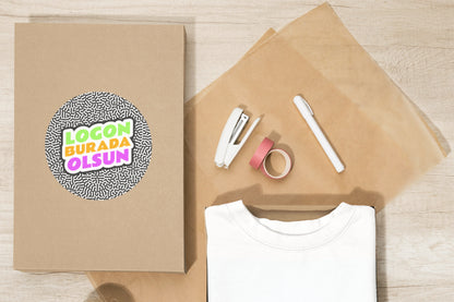 Kişiselleştirilmiş Yuvarlak Etiket & Sticker