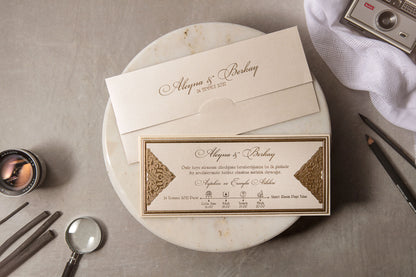 Wedding Davetiye 8393 - lüks düğün davetiyesi 1