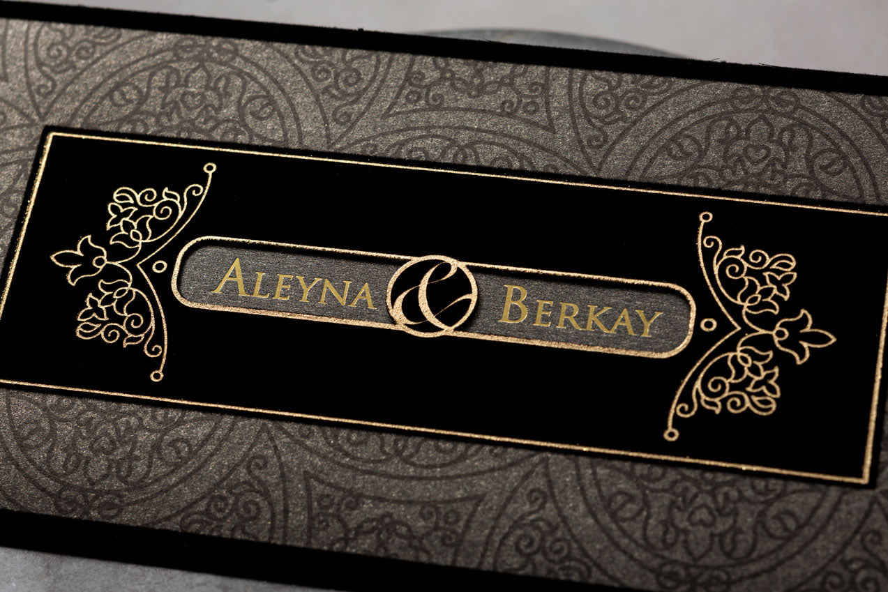 Wedding Davetiye 8404 - lüks düğün davetiyesi 3