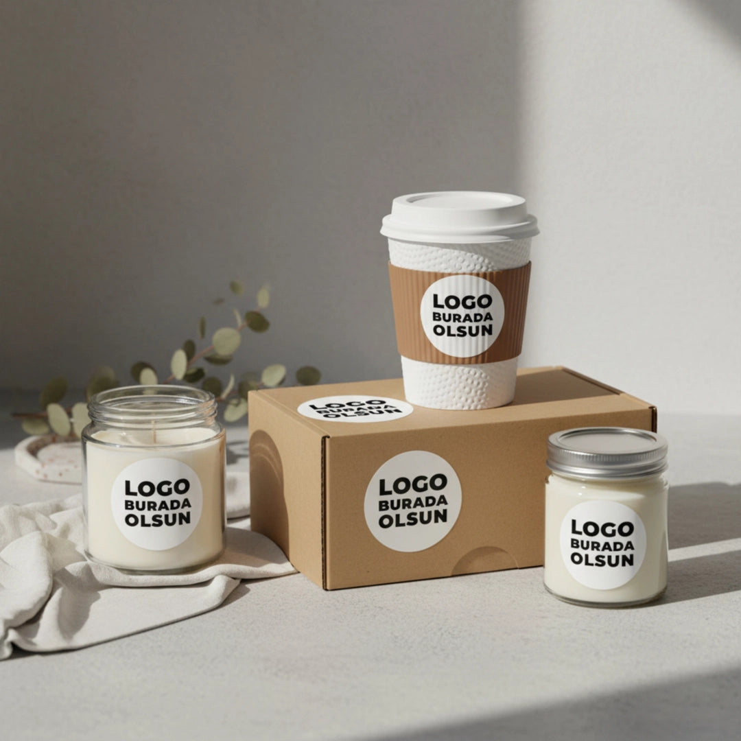 Sticker & Etiket | Yuvarlak · Kuşe Kağıt · Özelleştirilebilir